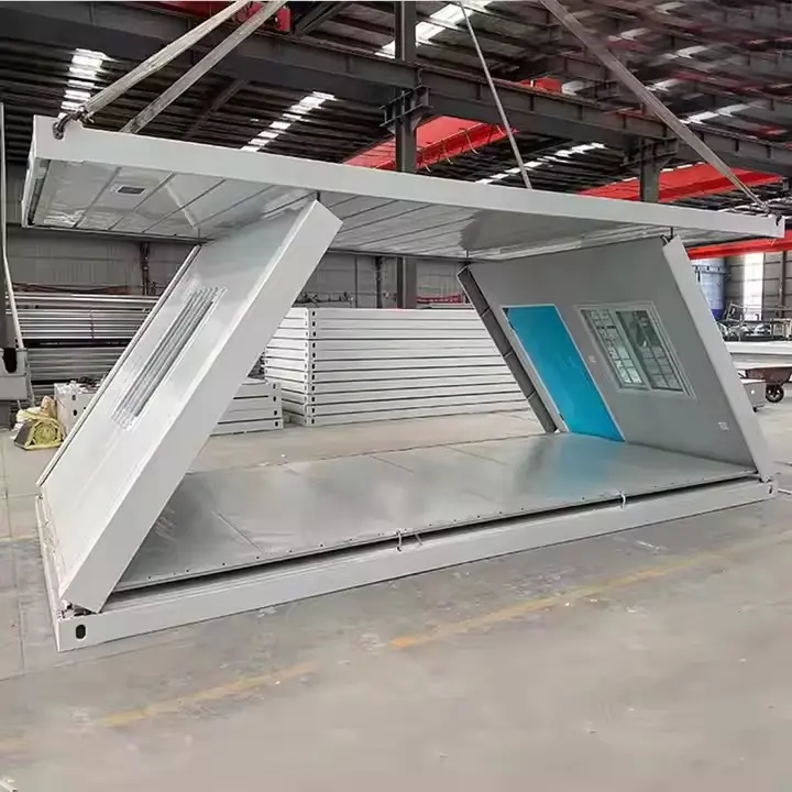 Casă de containere pliabilă cu 2 straturi