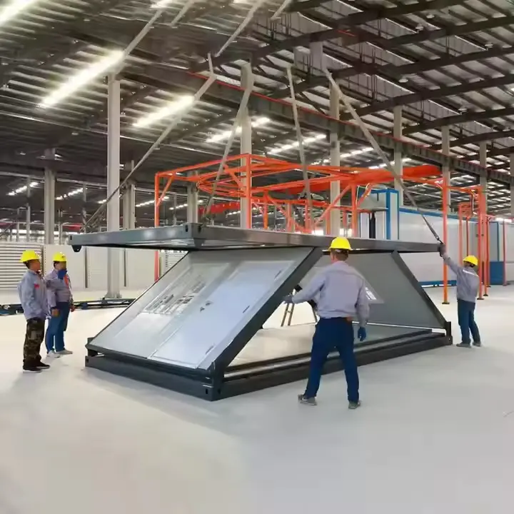 Casă de containere pliabilă de 20 de picioare