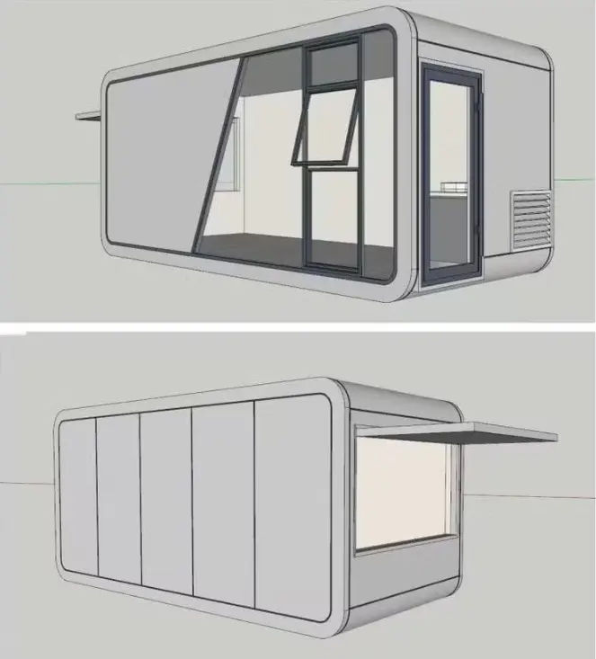 Luxury Apple Cabin House